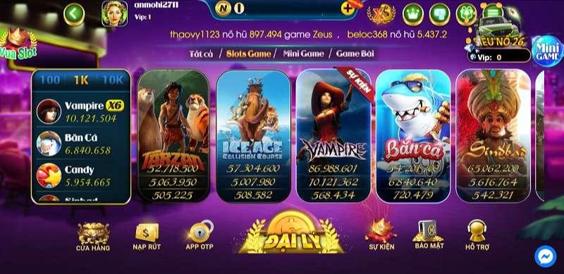 game slot quay hũ